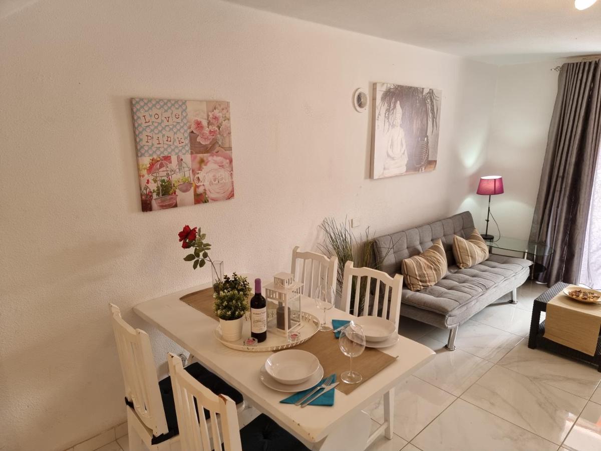 Duplex Apartment Vistamar, Sea-View, Heated Pool In Parque Santiago 2, Wifi Playa de las Américas Exterior foto