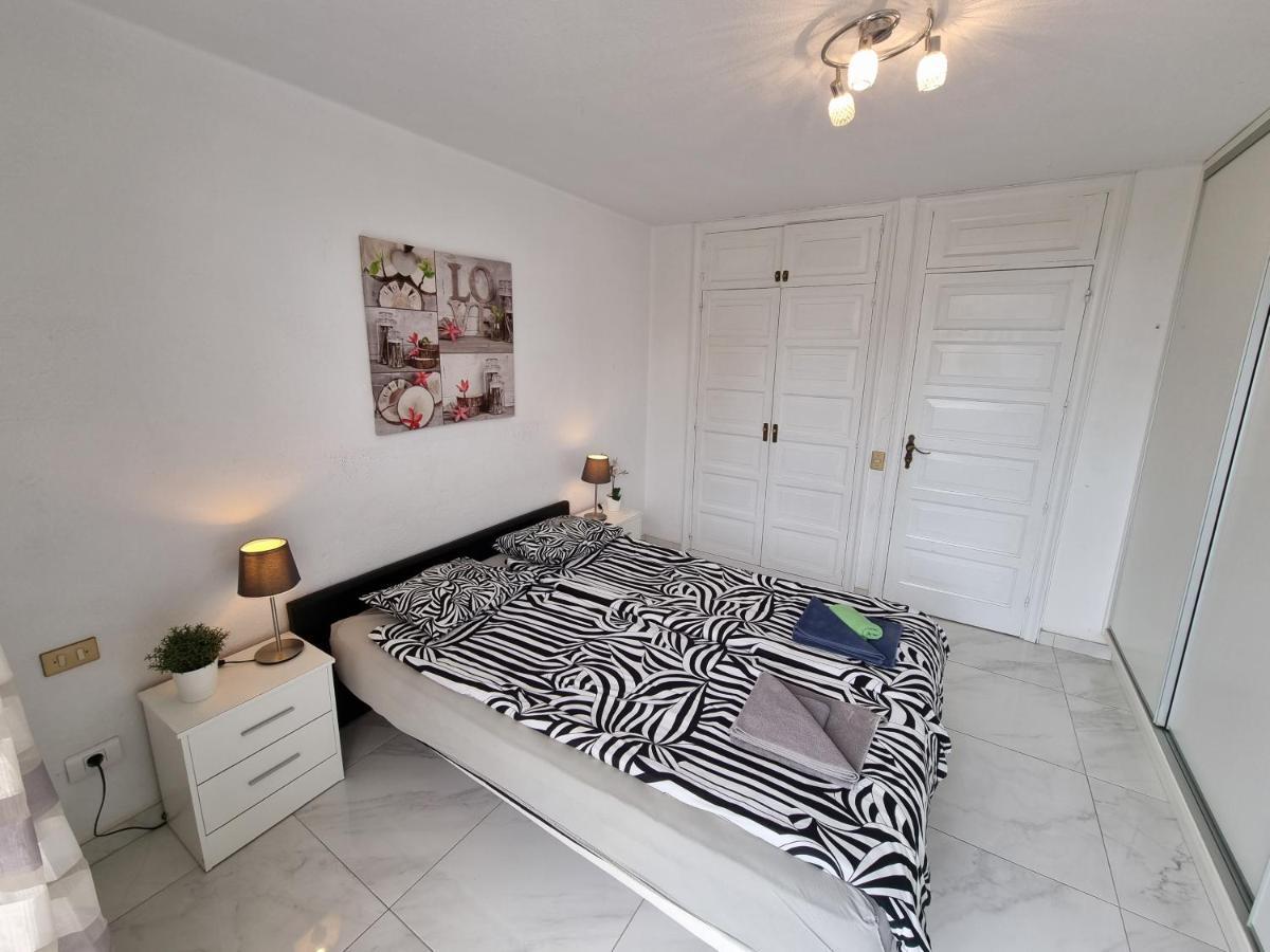 Duplex Apartment Vistamar, Sea-View, Heated Pool In Parque Santiago 2, Wifi Playa de las Américas Exterior foto